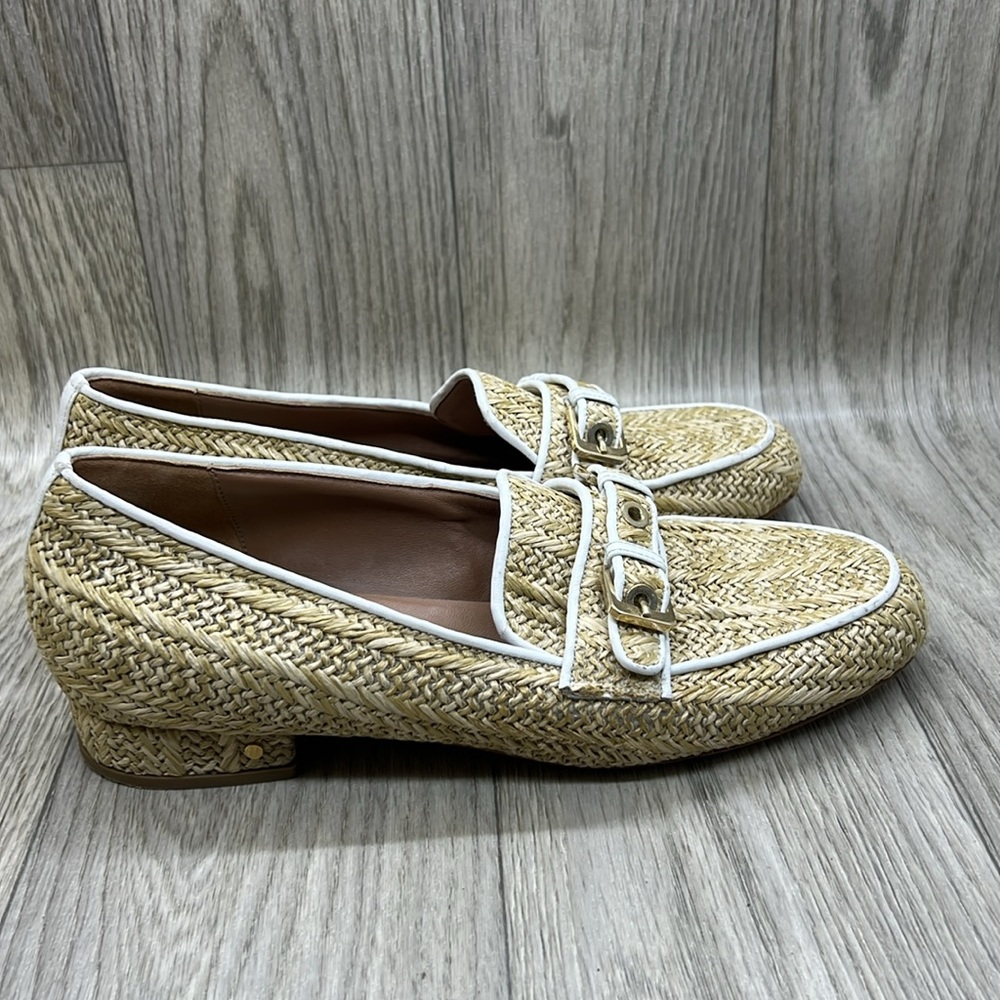 LAURENCE DACADE Rufus Raffia Loafers - Picture 9 of 12